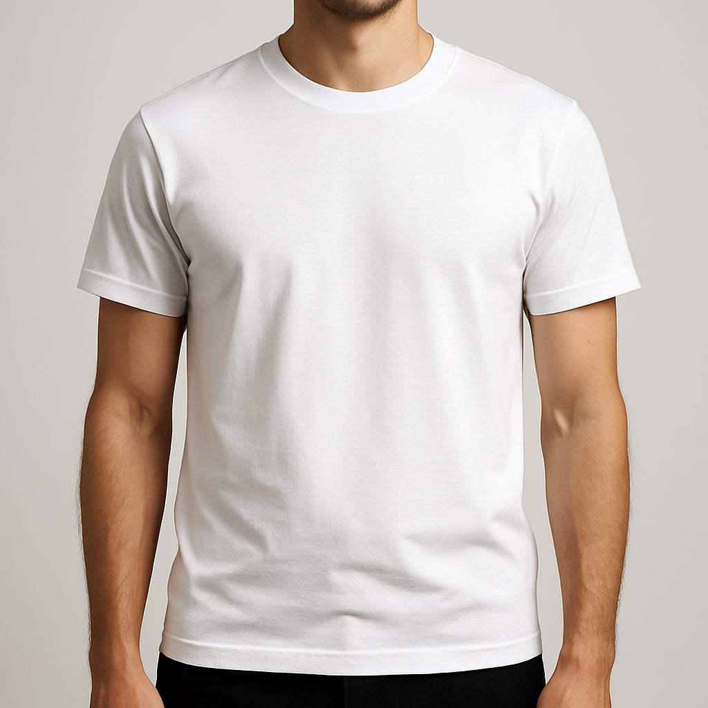 DUDEFAS Men's Cotton Regular Fit T-Shirt