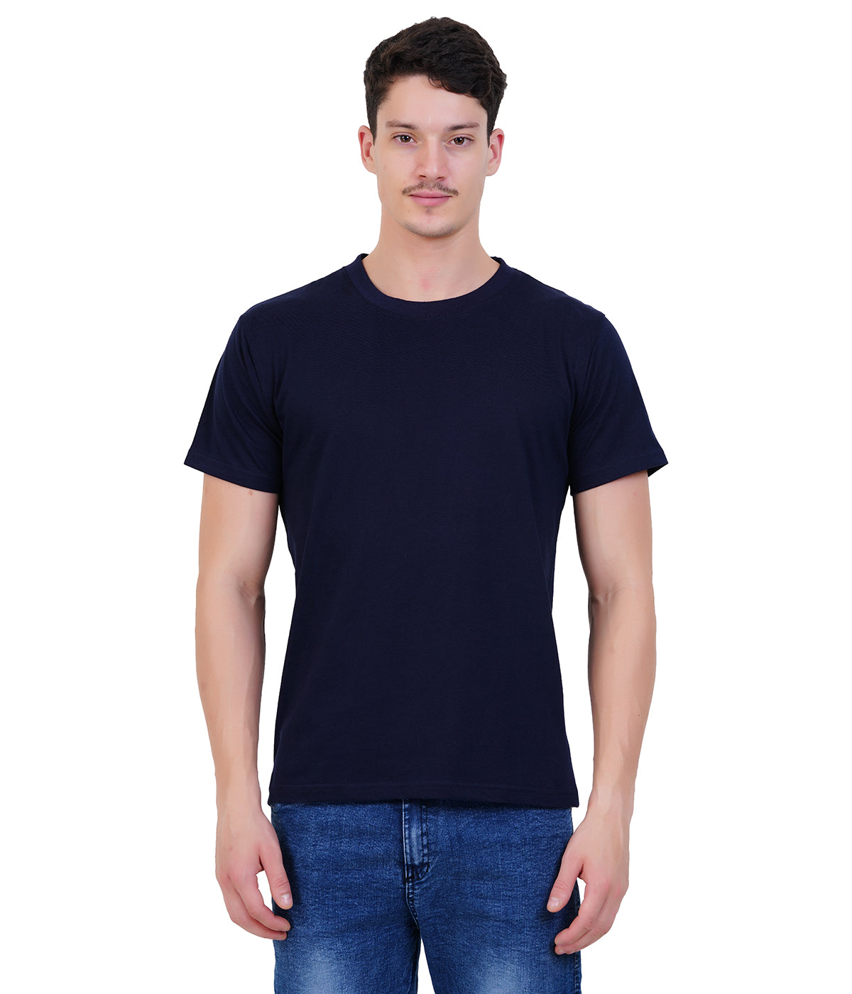 DUDEFAS Men's Cotton Regular Fit T-Shirt
